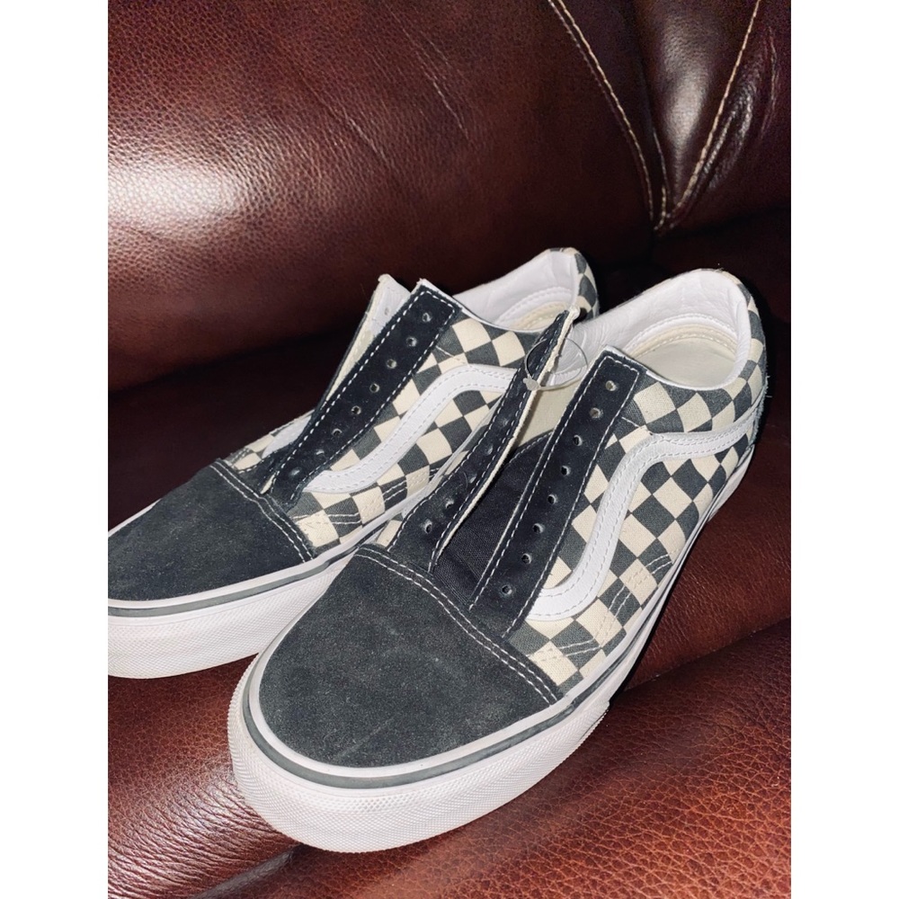 Vans Old Skool Checkered Skate Shoes